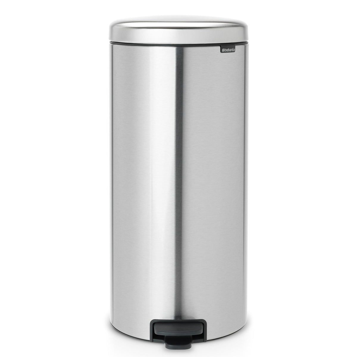 Brabantia NewIcon Pedal Bin - Matt Steel Fingerprint Proof 30L