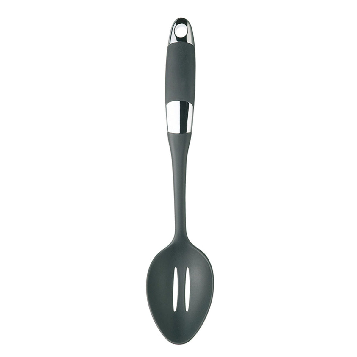 MasterClass Heat Resistant Non-Stick Nylon Slotted Cooking Spoon