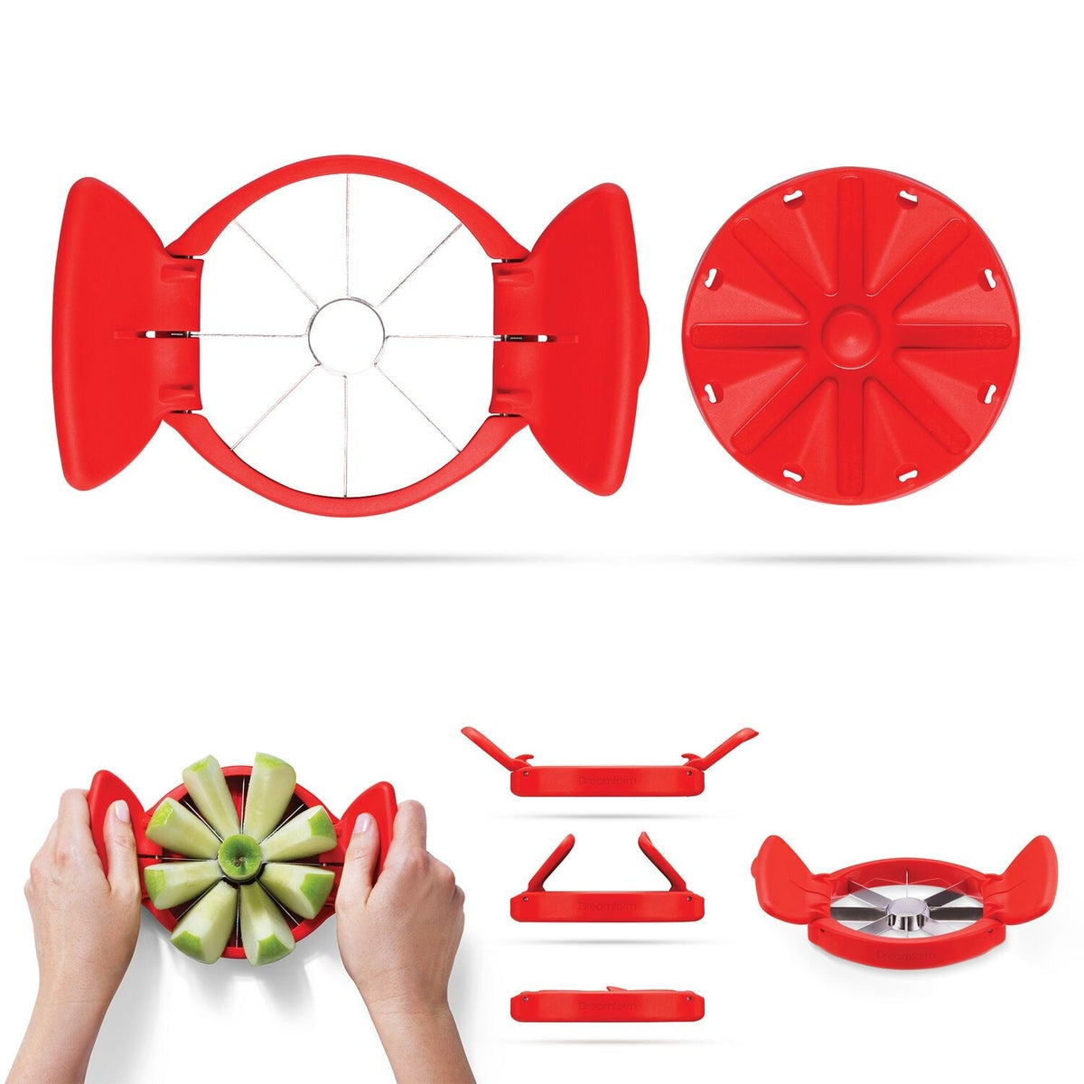 Dreamfarm Red Flapple Apple Slicer