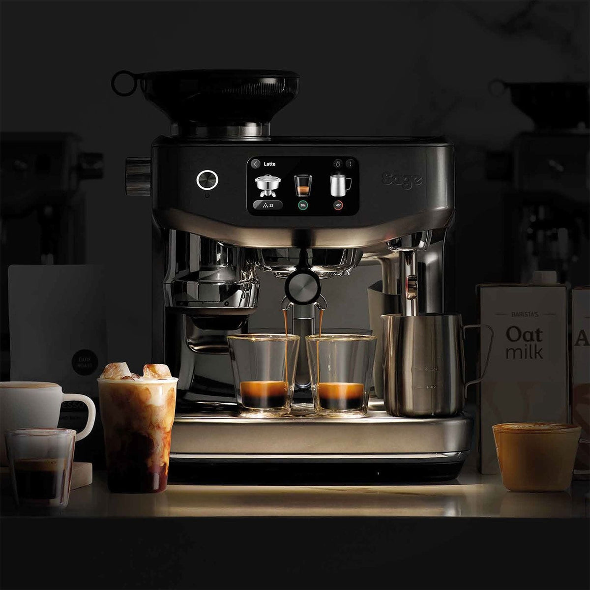 Sage The Oracle Jet Automatic Coffee Machine SES985BSS4GUK1