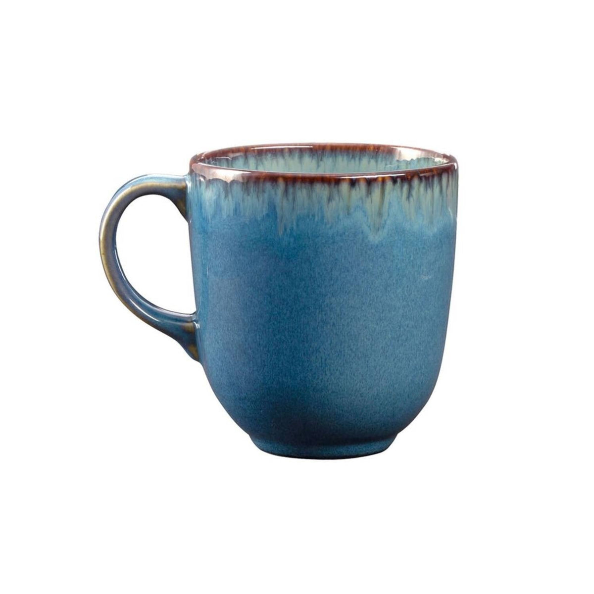 Reactive Glaze Blue Mug 400ml
