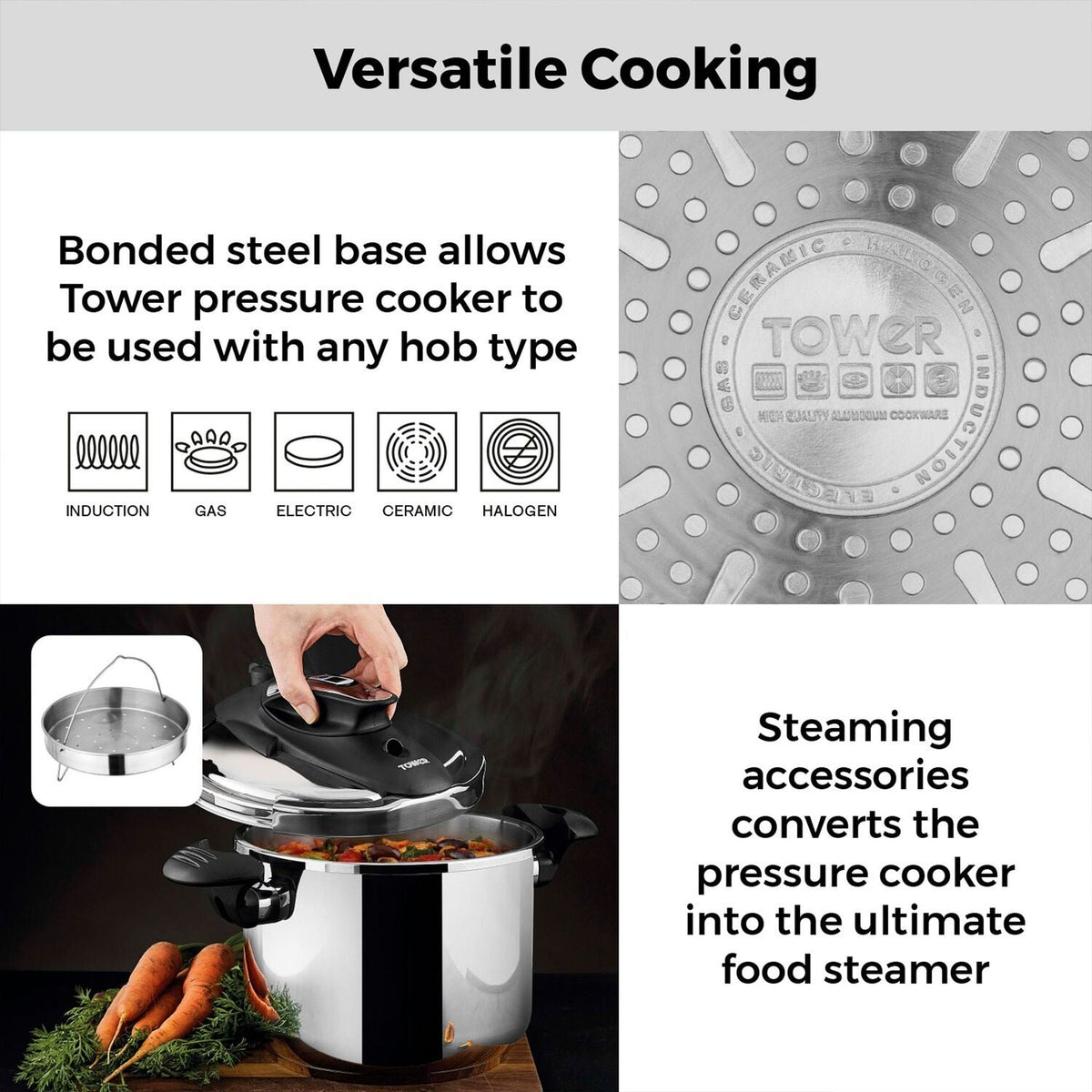 Tower One-Touch Ultima 6L Pressure Cooker T920003