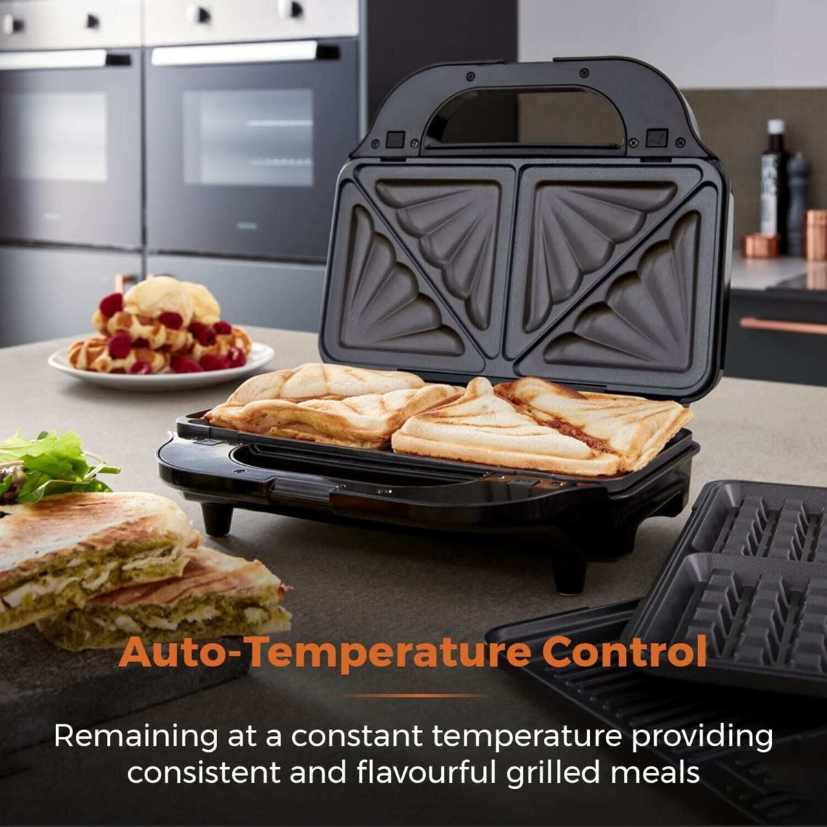 Tower 3-in-1 Deep Sandwich Maker T27032