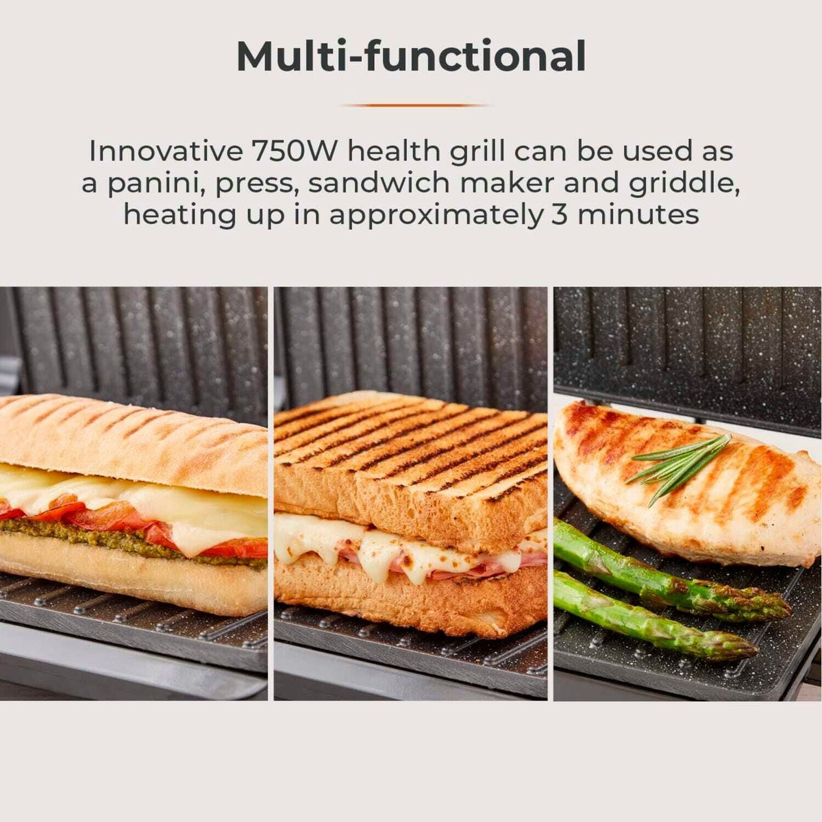 Tower Panini Grill T27038