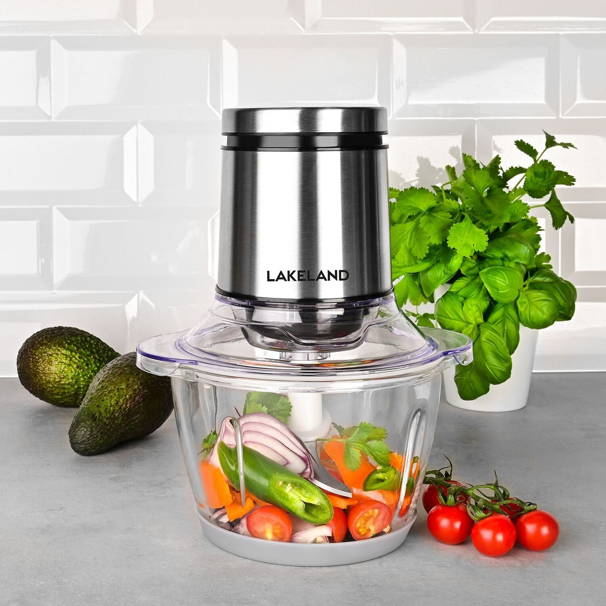 Lakeland Chopper With Glass Bowl 1.2L