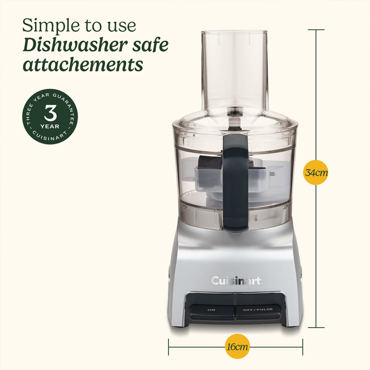 Cuisinart Flex Prep 1.2L Food Processor FP5U
