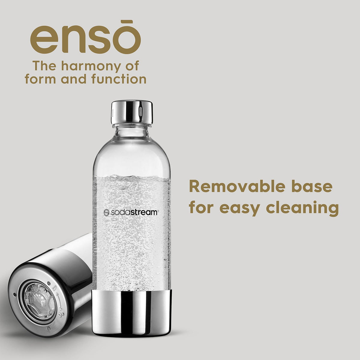 SodaStream Enso Stainless Steel Sparkling Drinks Maker