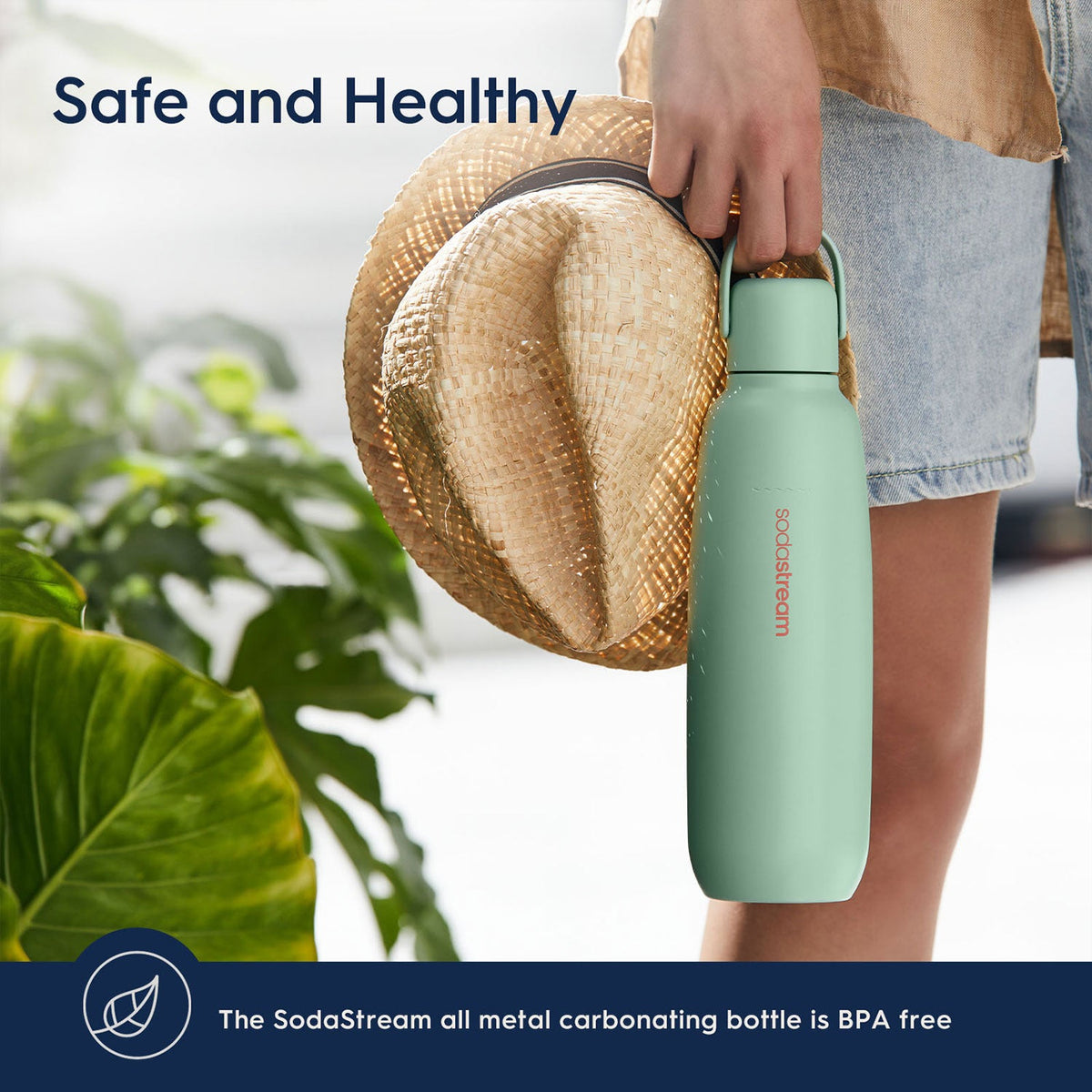SodaStream Fizz & Go Cool Bottle - Sand