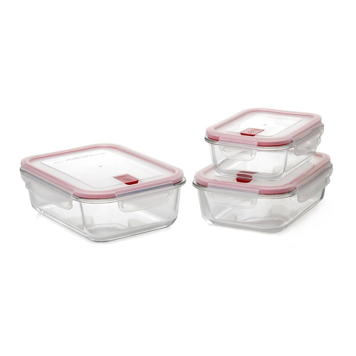 Tatay Cook and Eat Glass Storage Set - Set of 3