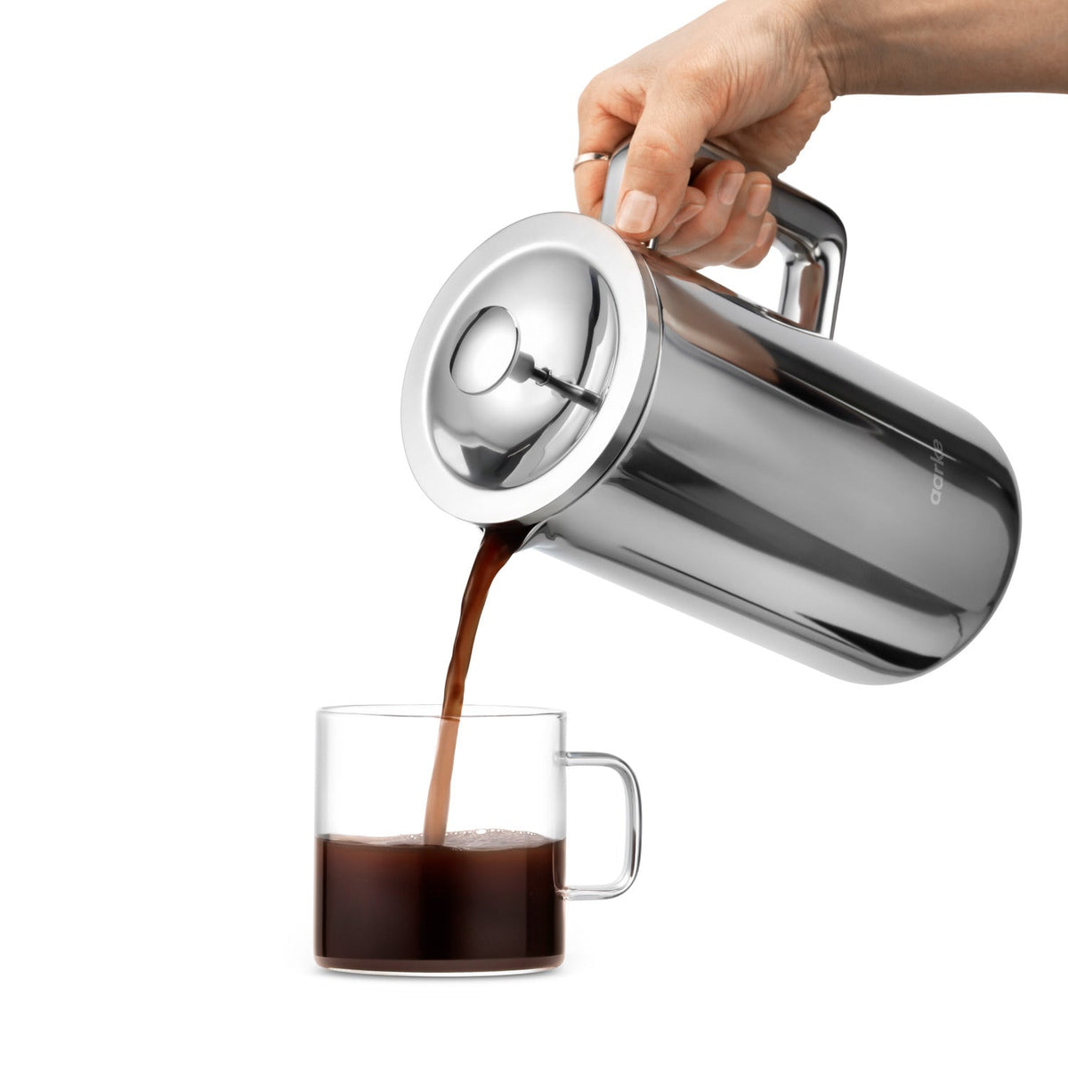 Aarke Stainless Steel Coffee Press