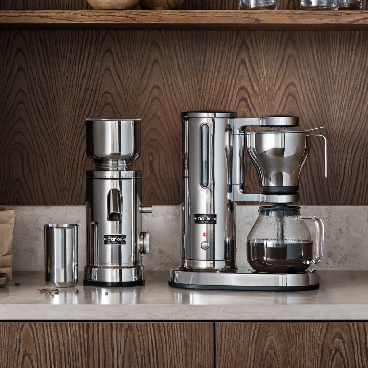 Aarke Stainless Steel Coffee Grinder