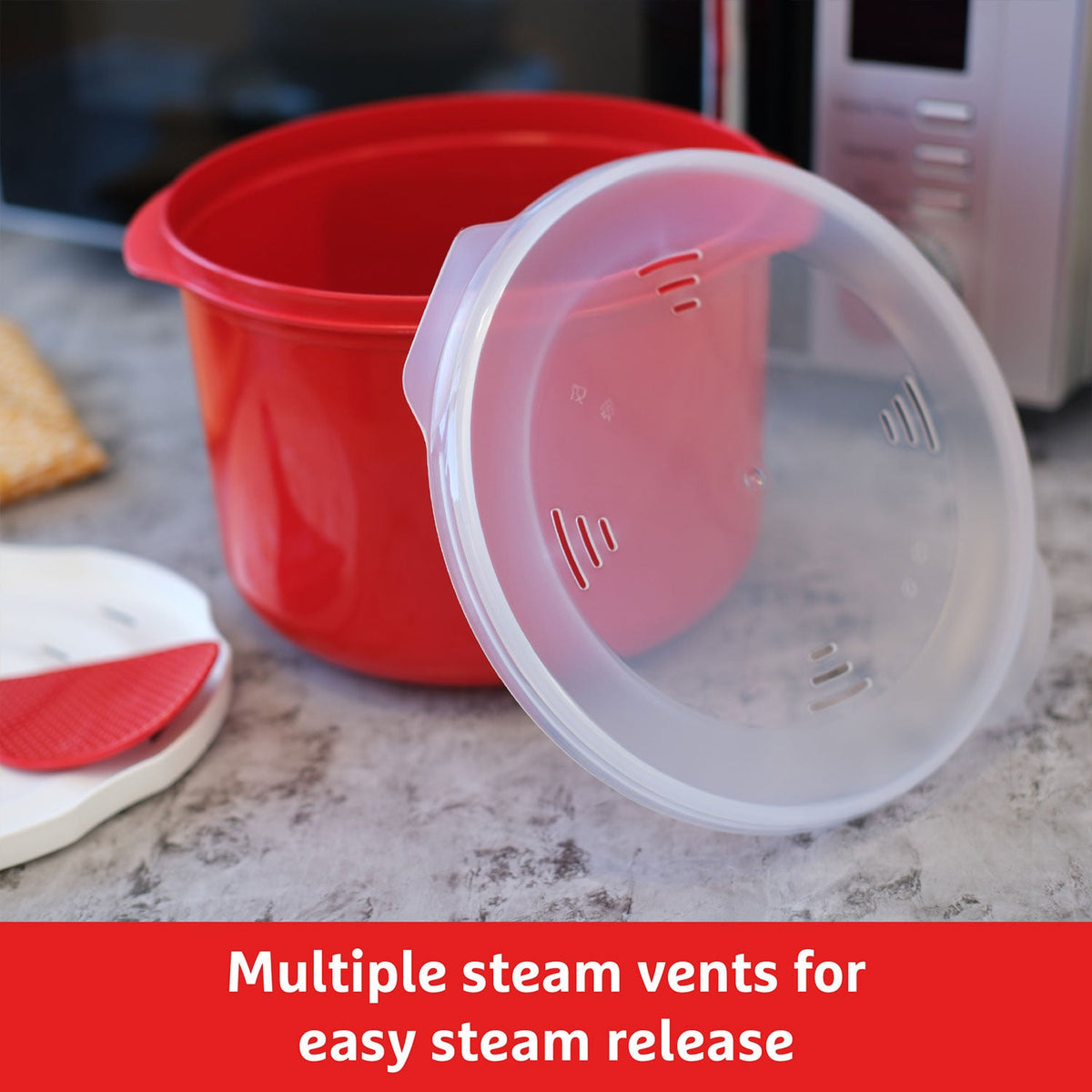 Prestige 2.8L Microwave Rice Cooker
