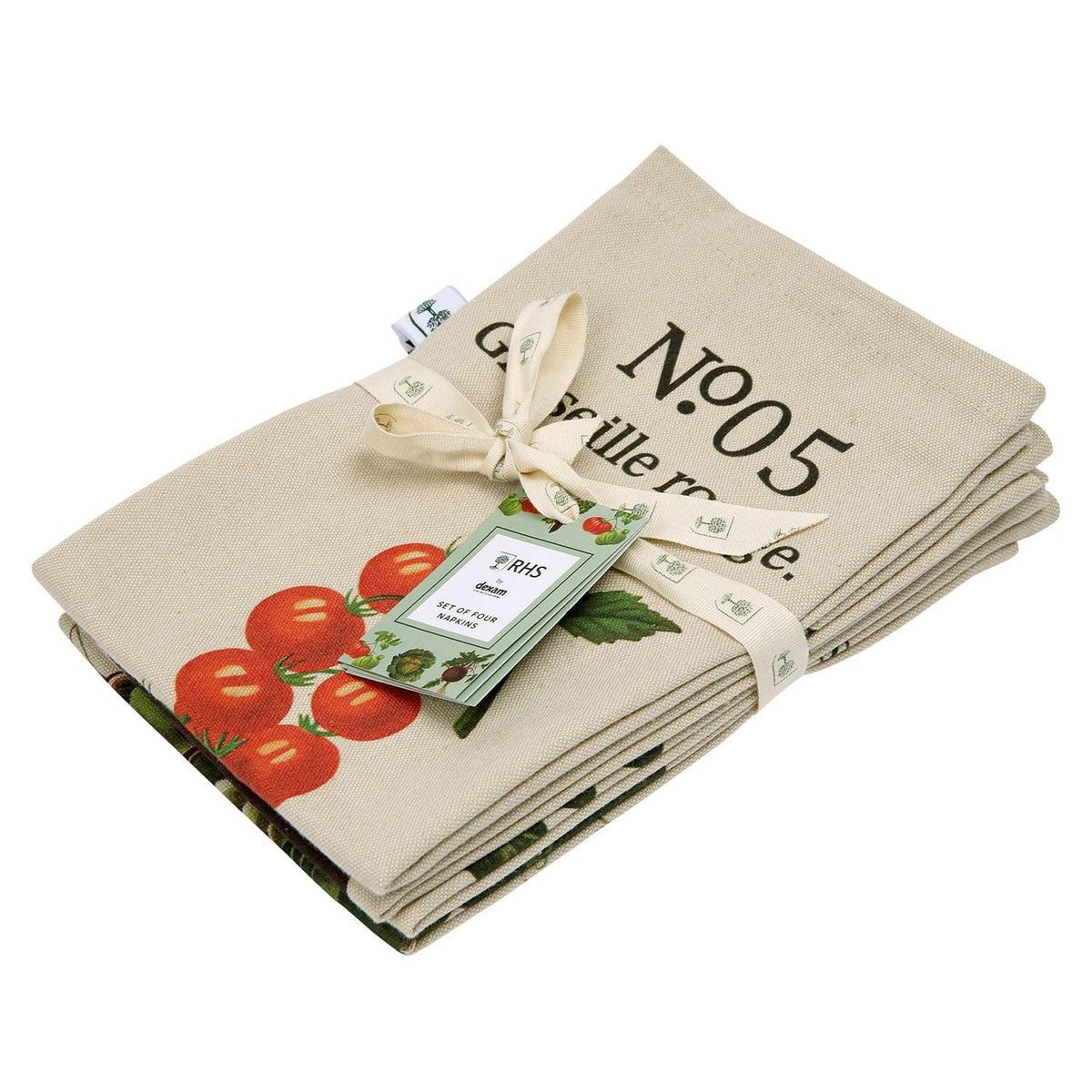 RHS Benary Vegetables 4 Napkins
