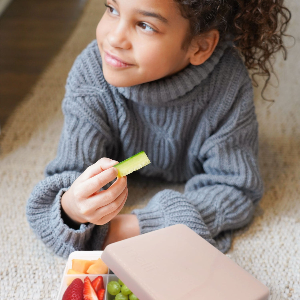 Melii Snackle Box Lunch with 9 Compartments - Wisteria