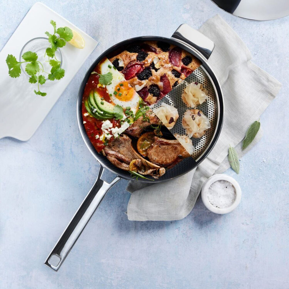 Lakeland 10-in-1 Tri-Ply Only Pan Pro