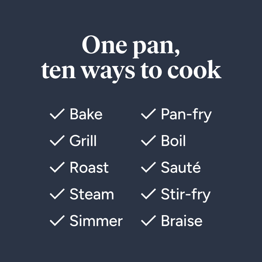 Lakeland 10-in-1 Tri-Ply Only Pan Pro