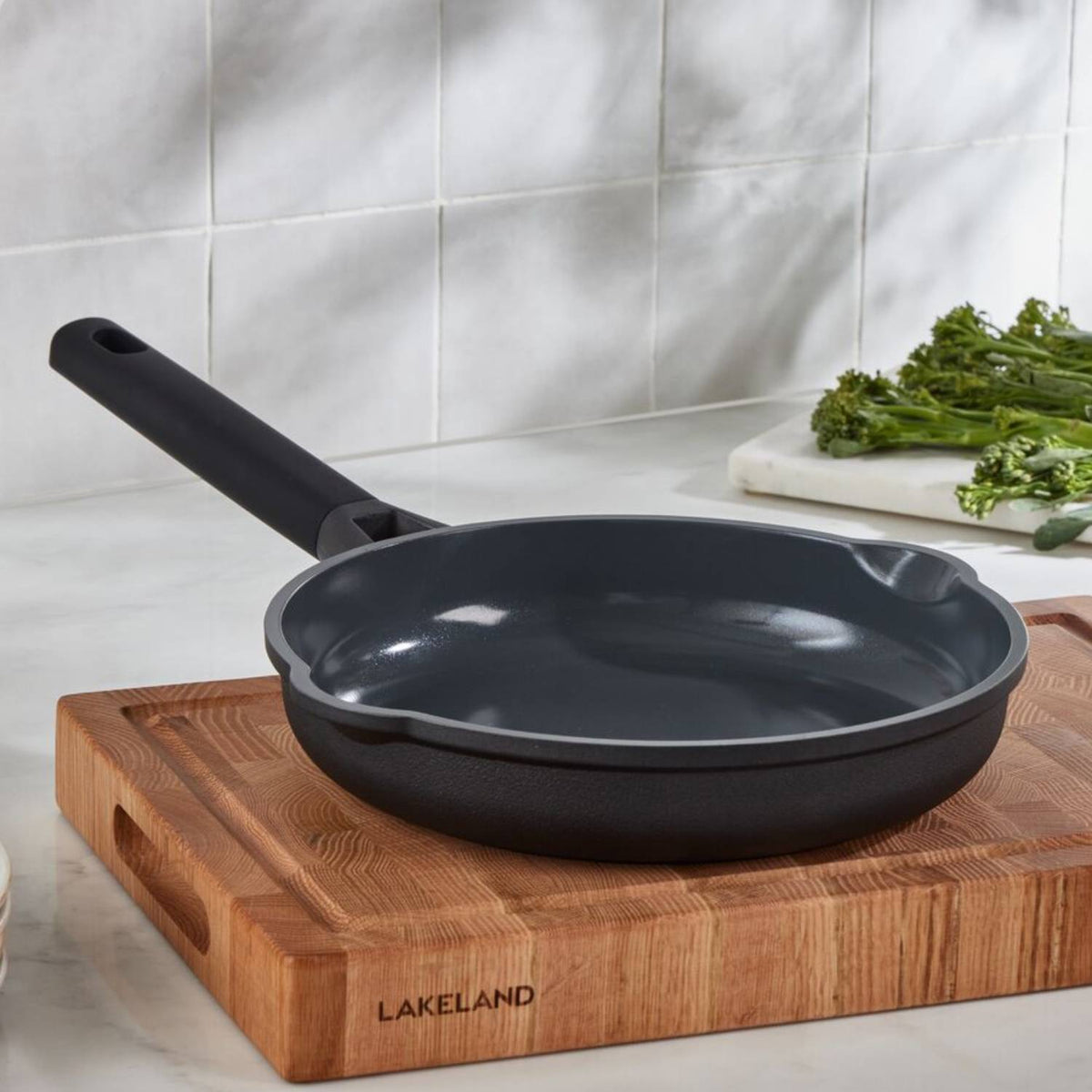 Lakeland Only Fry Pan 24cm – Slate Grey