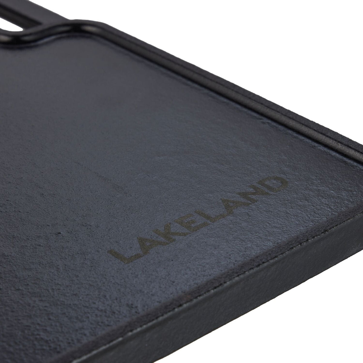 Lakeland Reversible Cast Iron 26cm Griddle Pan