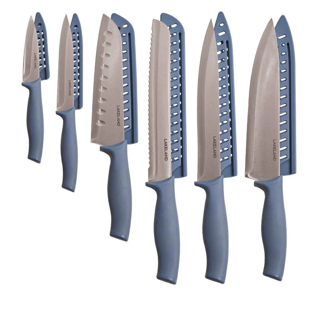 Simply Lakeland Blue Knife Set – Set of 6