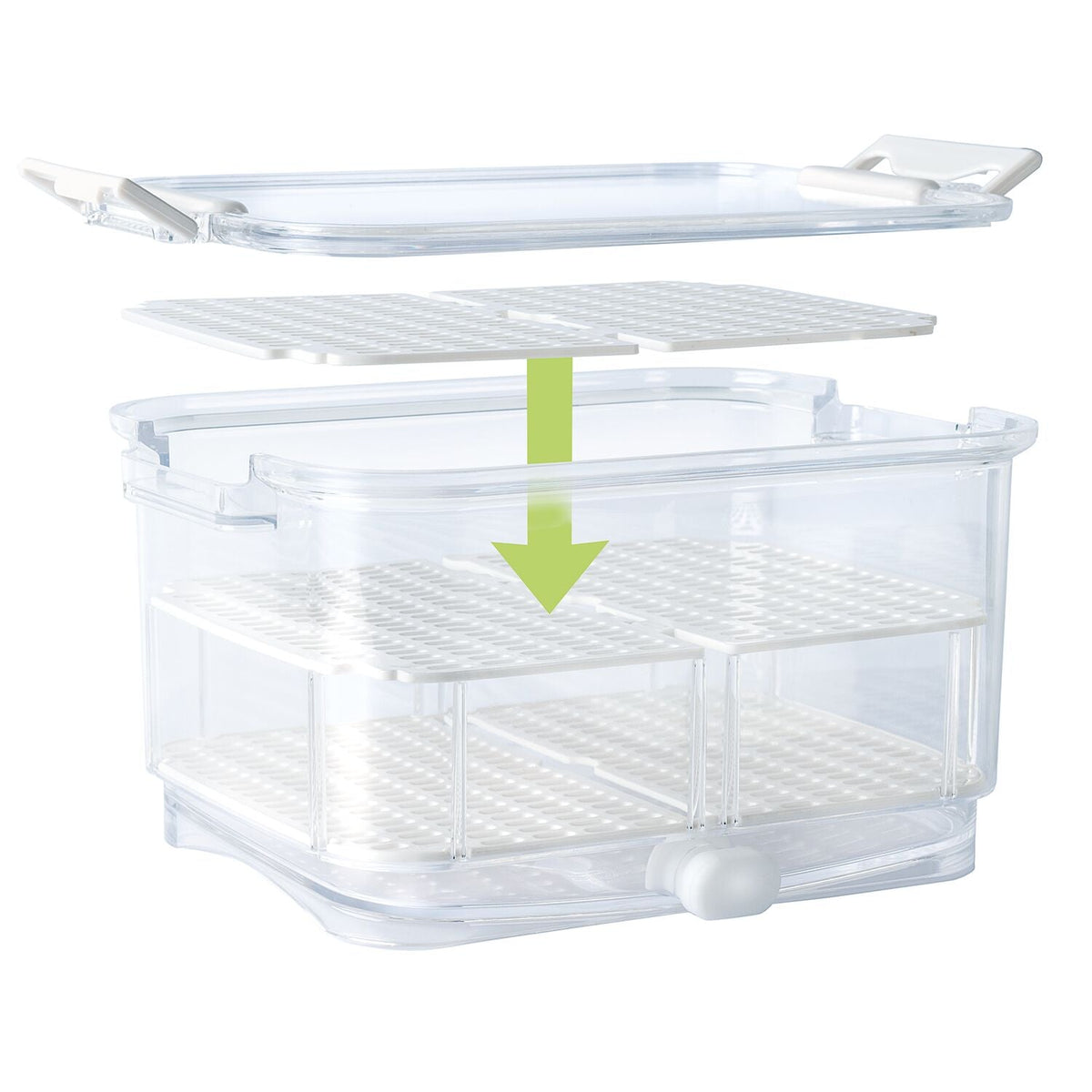 Lakeland StayFresh Duo Produce Keeper 2.4L