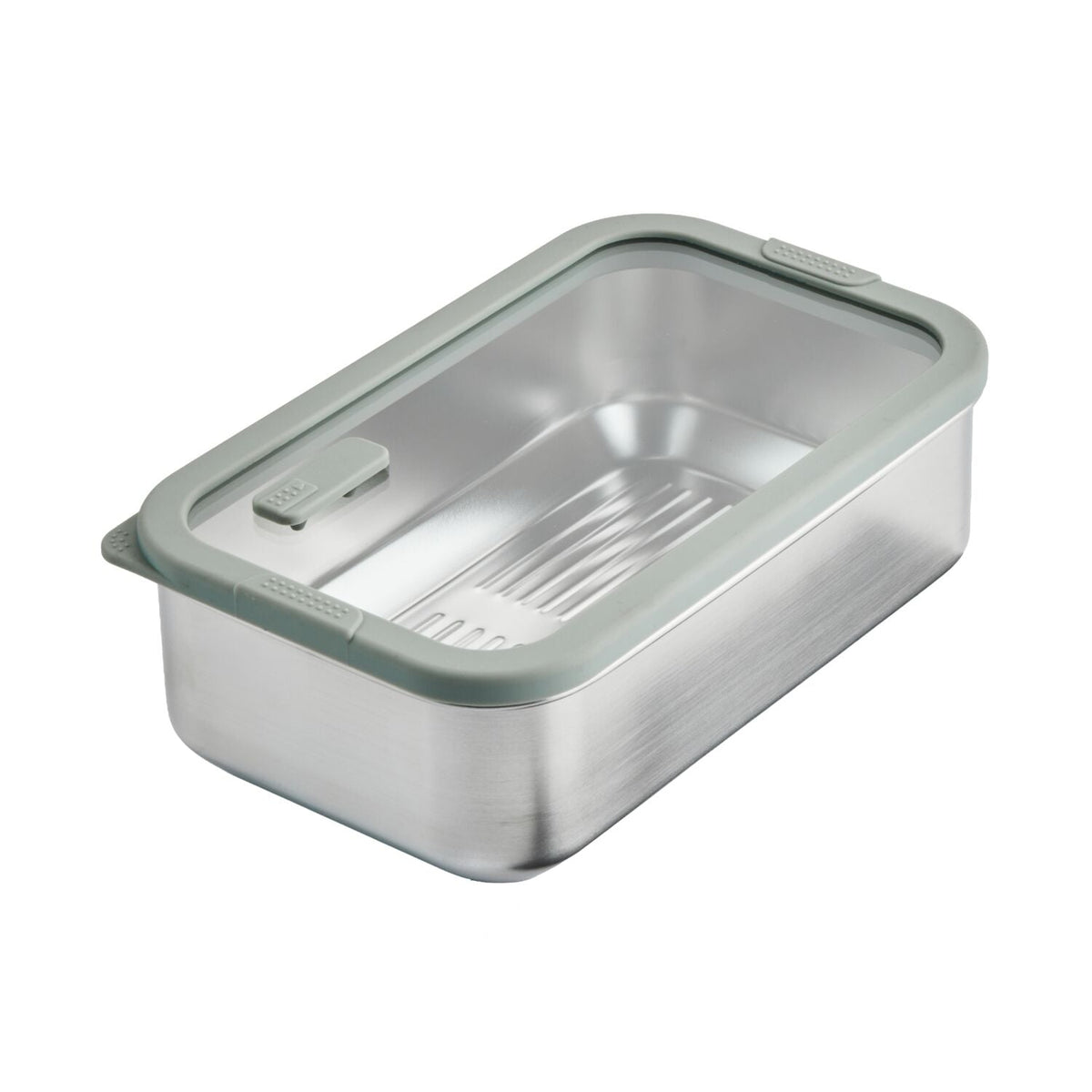 Lakeland Microwave-Safe Stainless Steel Food Container 1L