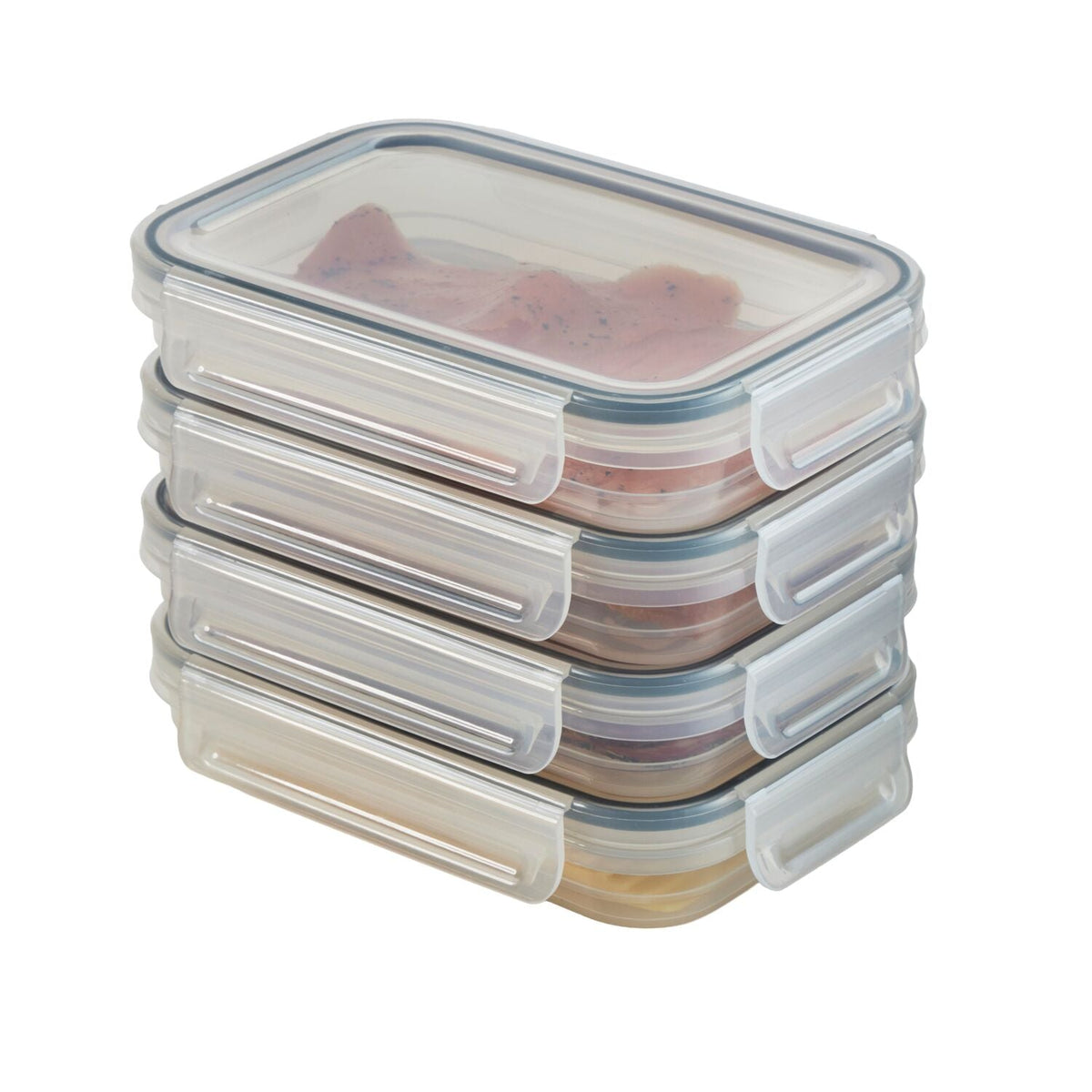 Lakeland Clip Cold Cut Storage Box 600ml – Set of 4