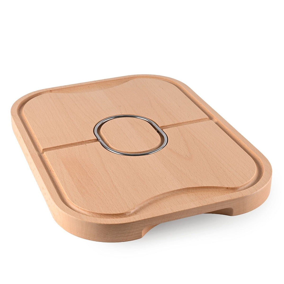 Lakeland Beechwood Spiked Carving Board