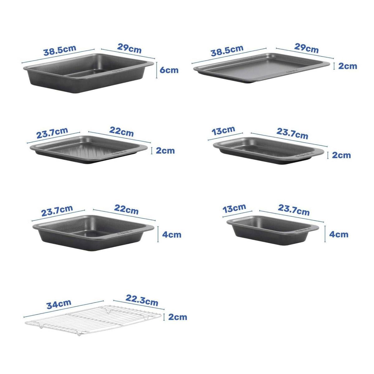 BetterWare Stack Ease 7 Piece Set