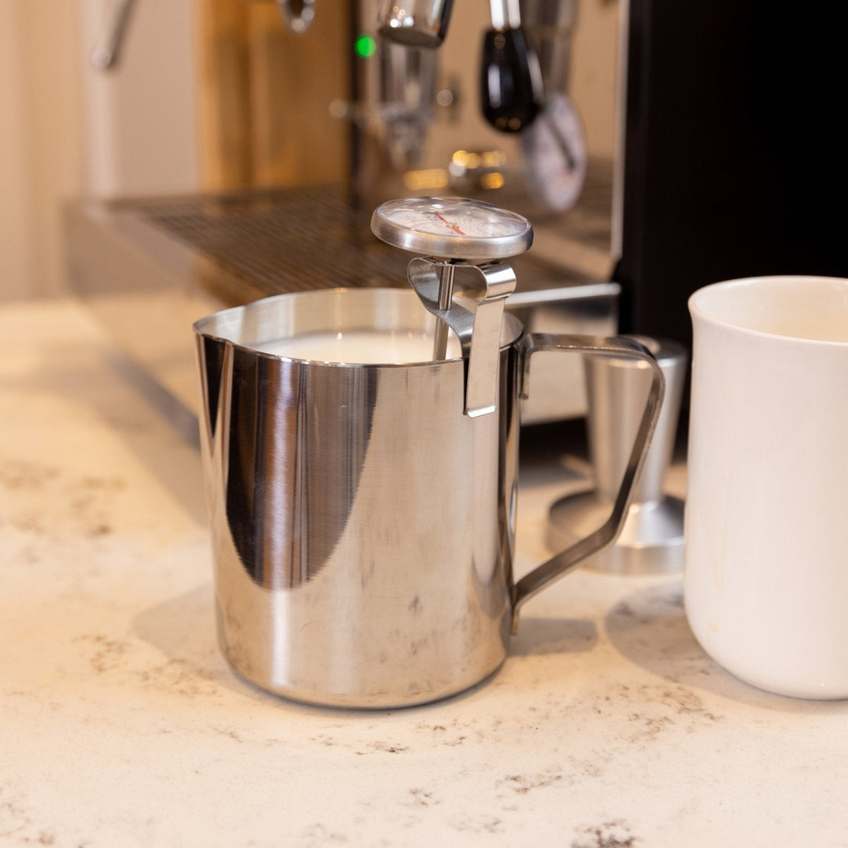 KitchenCraft Stainless Steel Milk Jug 350ml