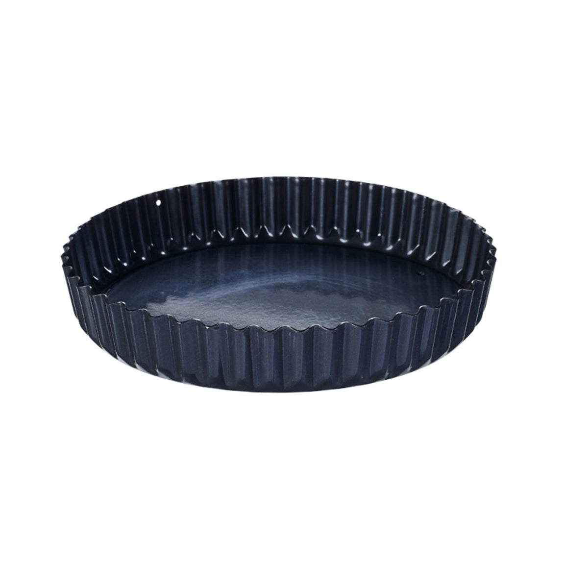 23cm Enamel Base Loose-Based Round Tart Tin
