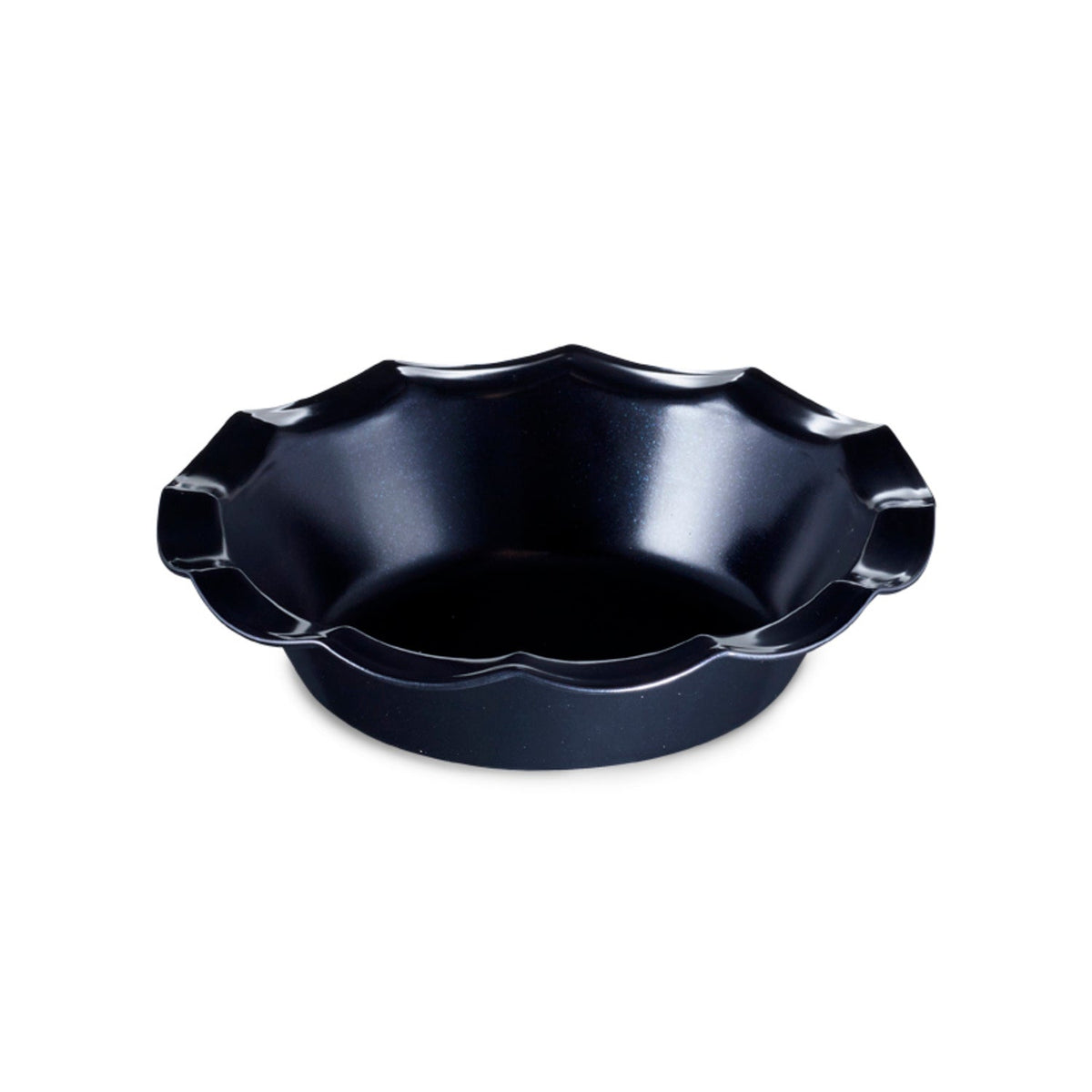 Diamond Blue Round Pie Dishes – Set of 4