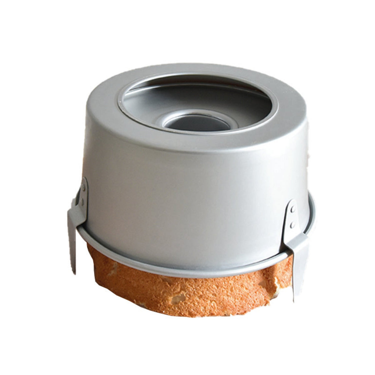 18cm Lakeland Silver Anodised Aluminium Angel Food Cake Tin
