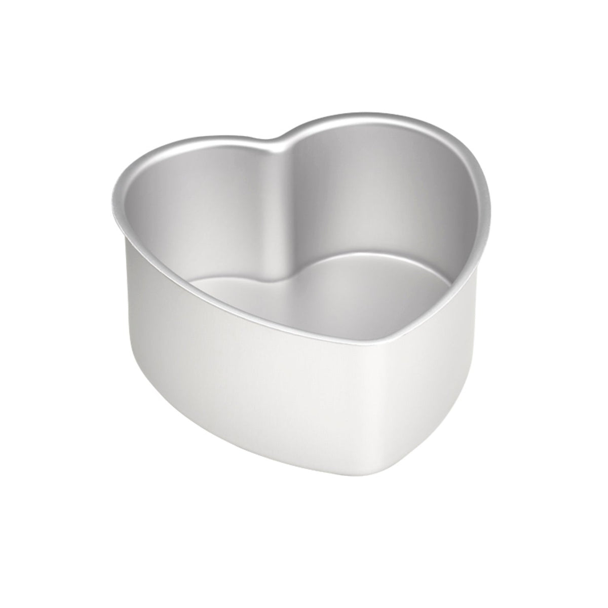 Lakeland Silver Anodised Aluminium 15cm Based Heart Tin