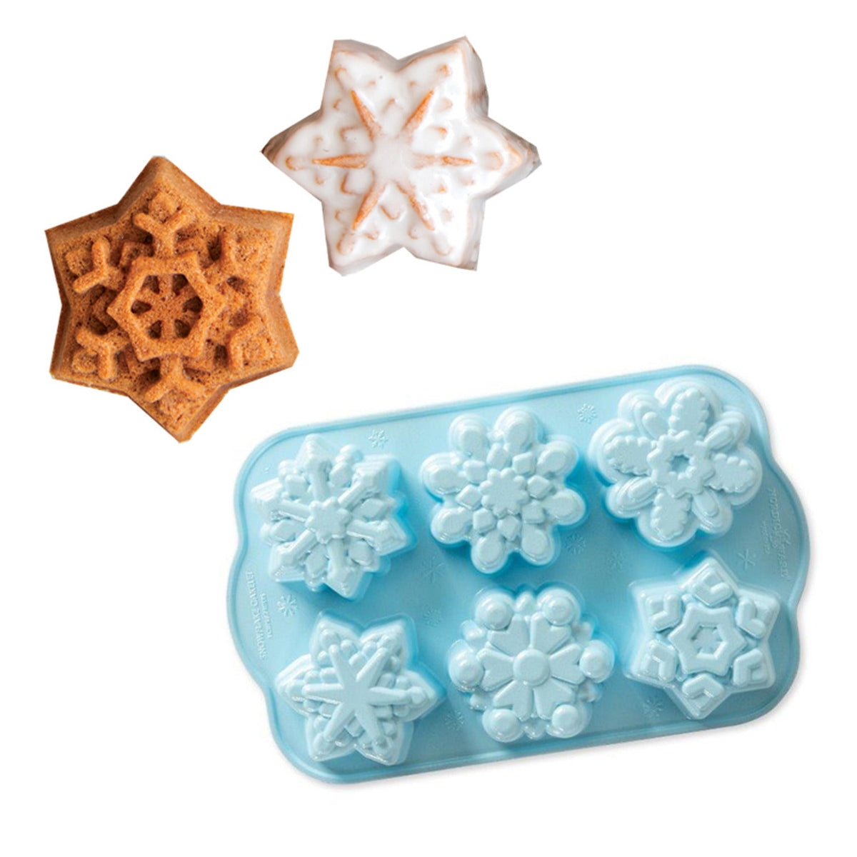 Nordic Ware Frozen Snowflake Cakelet Pan