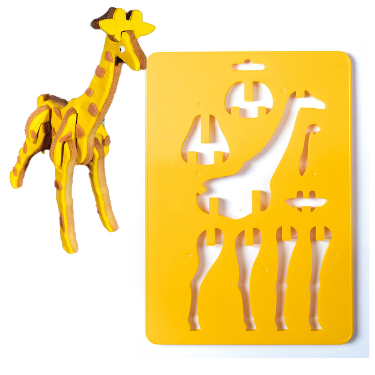 Bake-and-Build 3D Giraffe Cookie Cutter