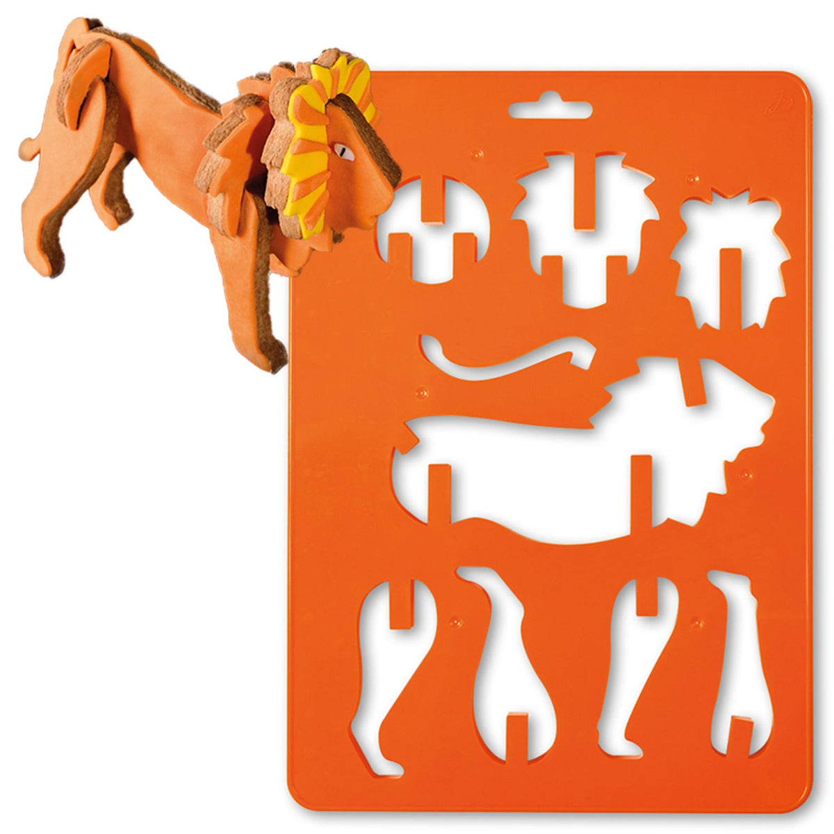 Bake-and-Build 3D Lion Cookie Cutter