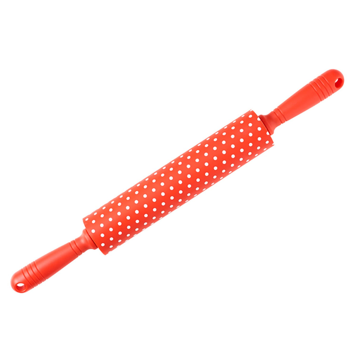 Polka Dot Non-Stick Silicone Rolling Pin – 25cm