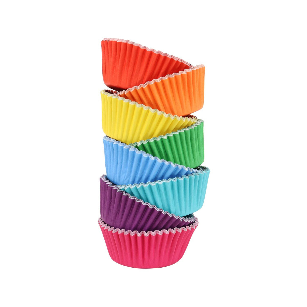 100 Lakeland Bright Foil Lined Cupcake Cases