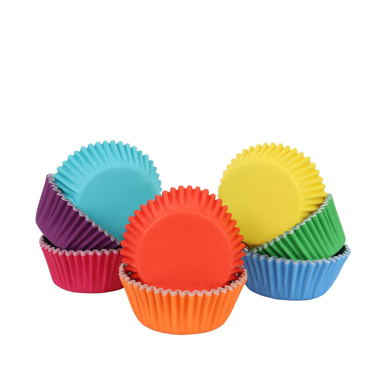 100 Lakeland Bright Foil Lined Cupcake Cases