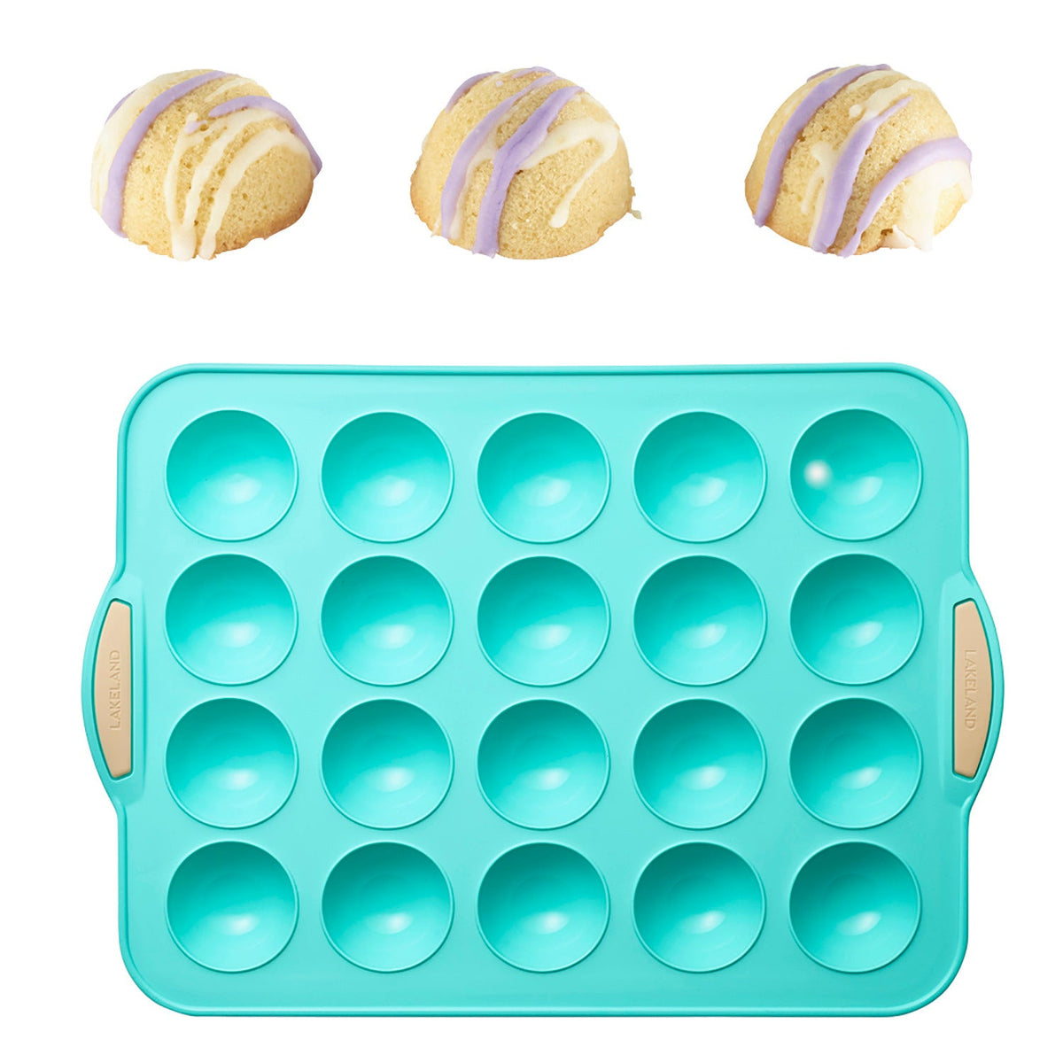 Reinforced Silicone 20 Cup Mini Spheres Pan