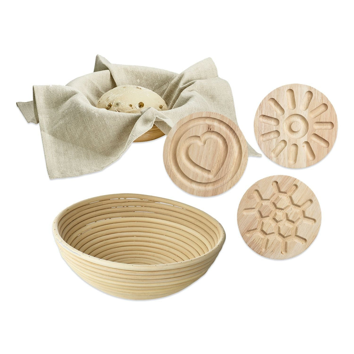 Bread Dough Proving Bundle with 25cm Basket