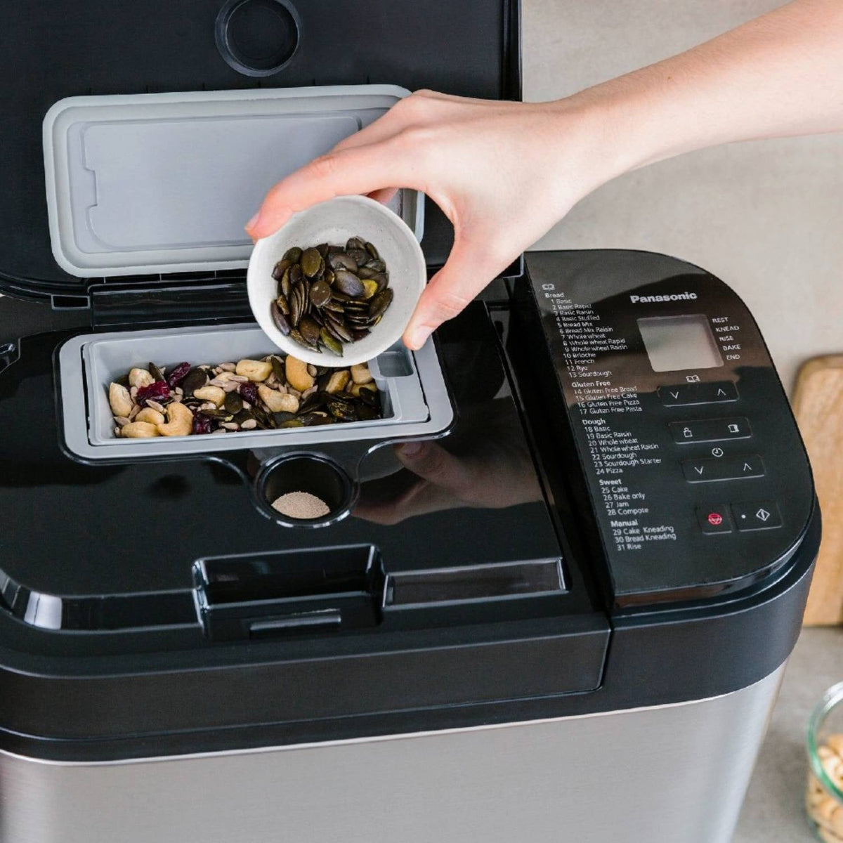Panasonic Silver Automatic Bread Maker SD-YR2550SXC