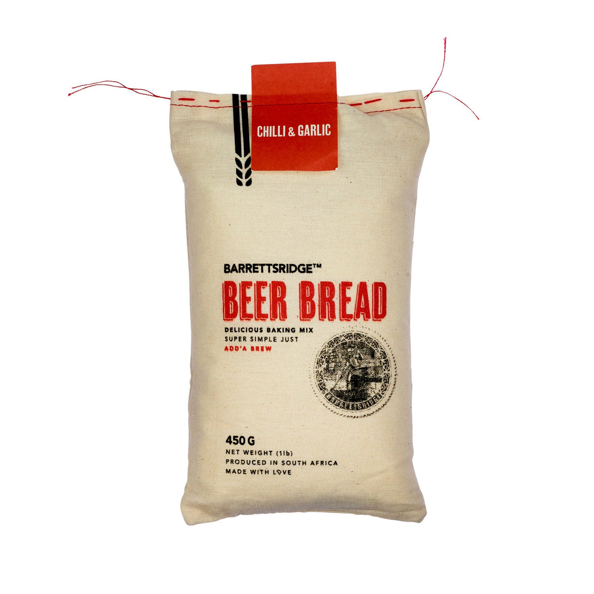 Barrett’s Ridge Chilli and Garlic Beer Bread Mix 450g