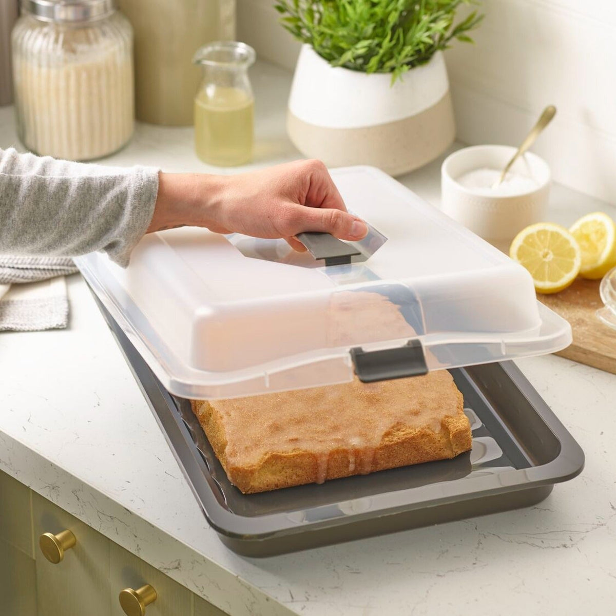 Lakeland Traybake Cake Caddy & Cupcake Carrier