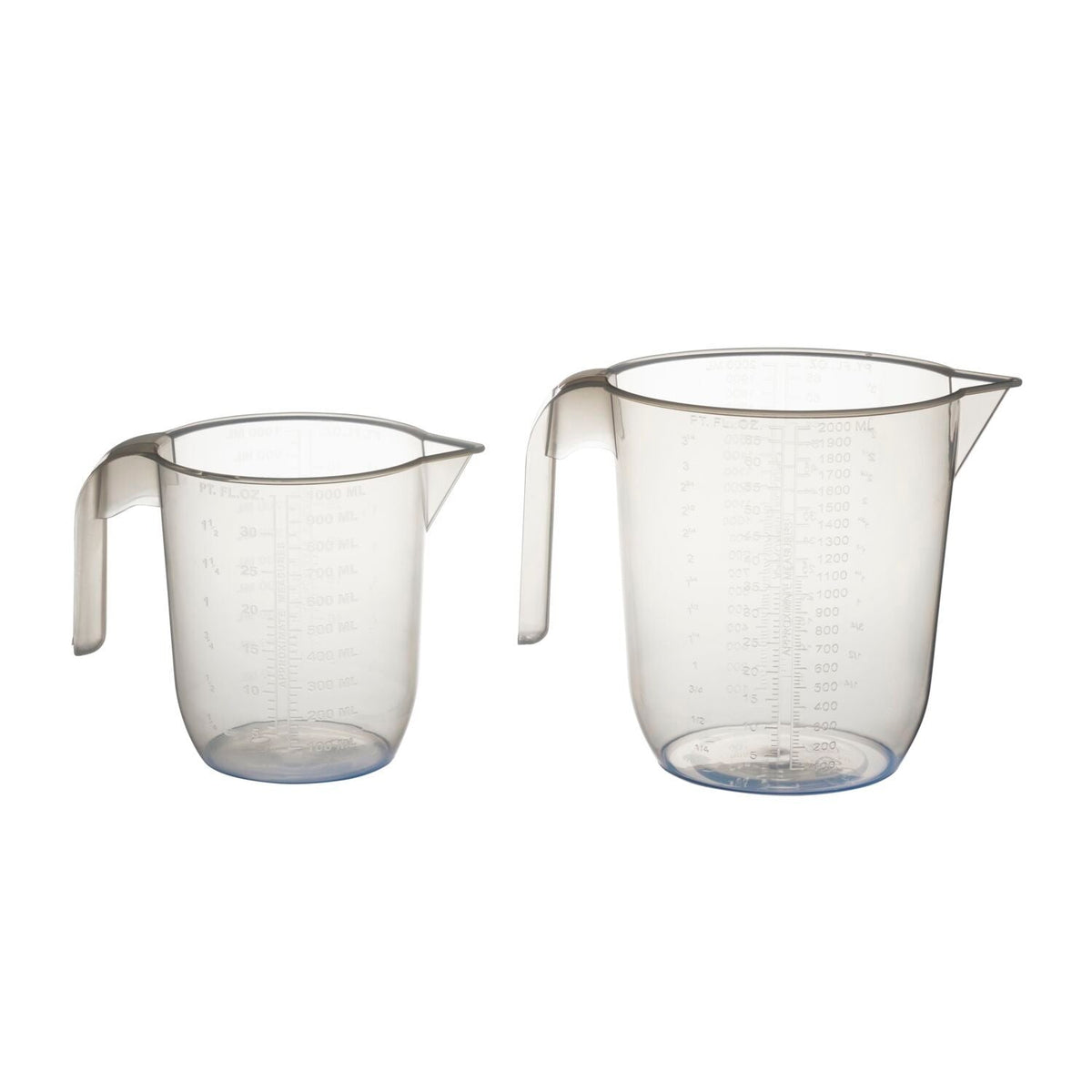 Set of 2 Sure Grip Measuring Jugs