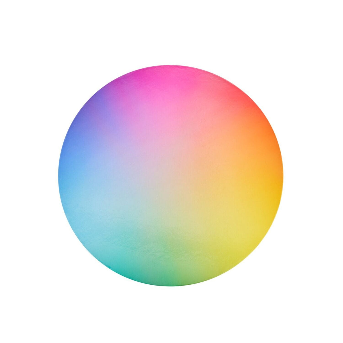 25.5cm Rainbow Cake Board - Round
