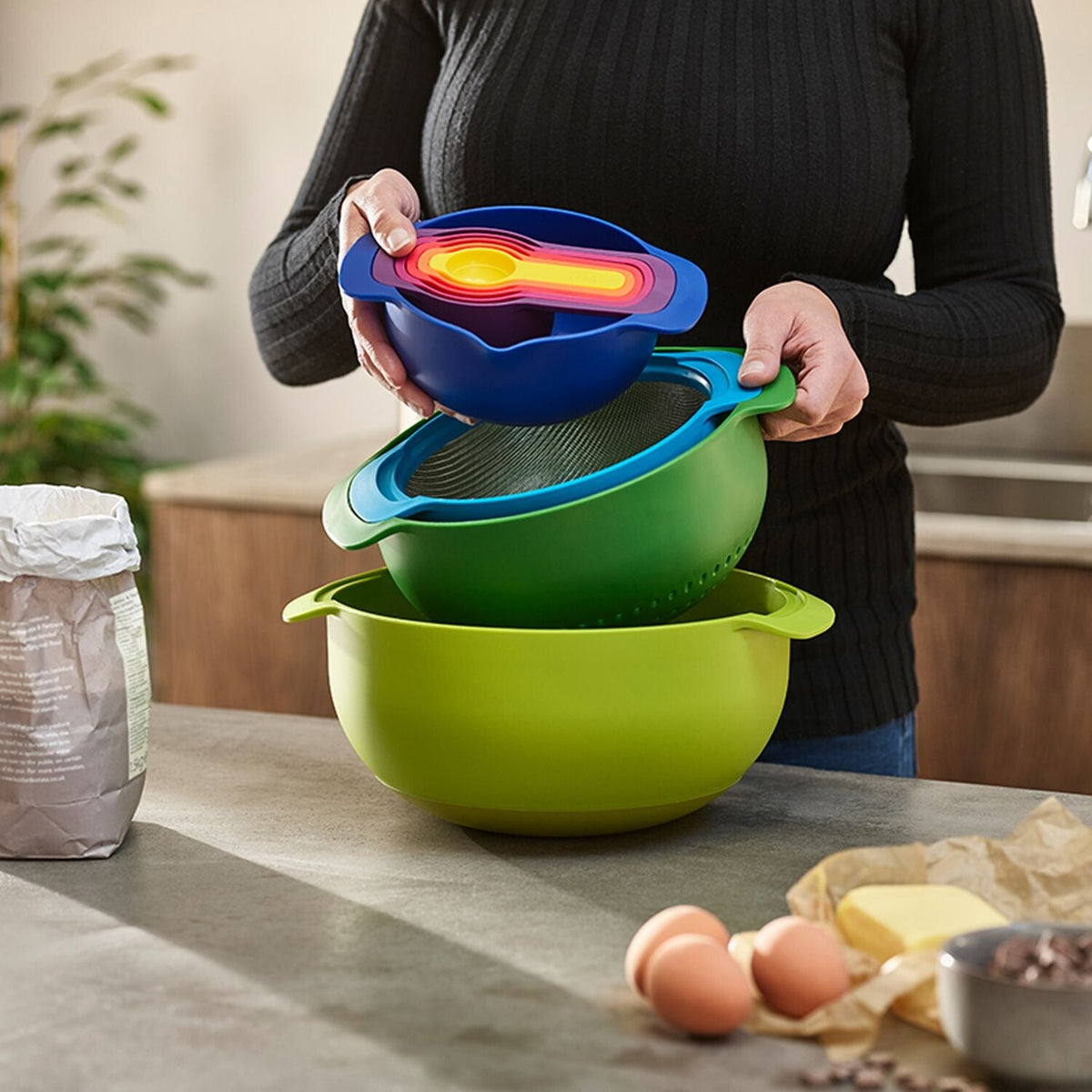 Joseph Joseph Nest 9 Plus Multicolour Bowl Set