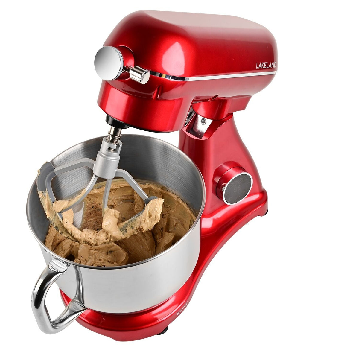 Lakeland Deluxe 6.5 Litre Stand Mixer Red