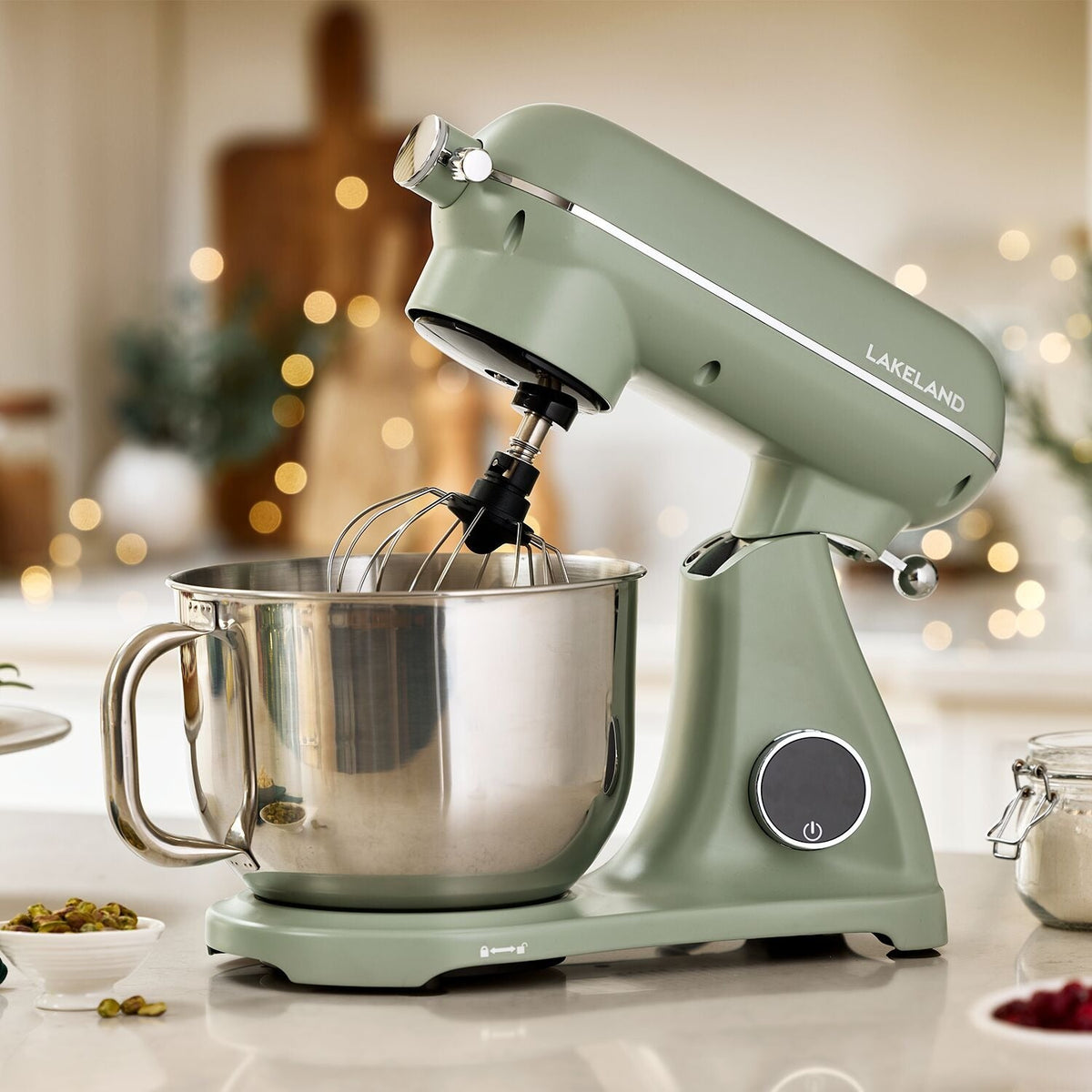 Lakeland Deluxe 6.5 Litre Stand Mixer Sage