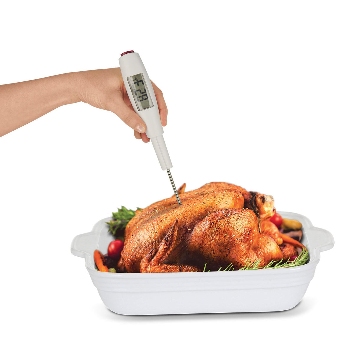 Metaltex Spatula with Digital Thermometer